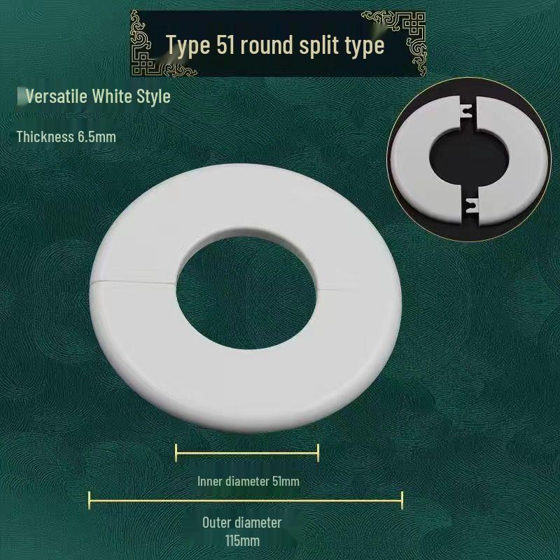 Self-Adhesive Decorative Wall Hole Cover for Faucets and Air Conditioners