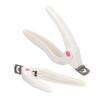 Adjustable Acrylic Nail Clipper Good Practicability Small Portable Gel False Fake Nail Clipper for Home Manicure Shop