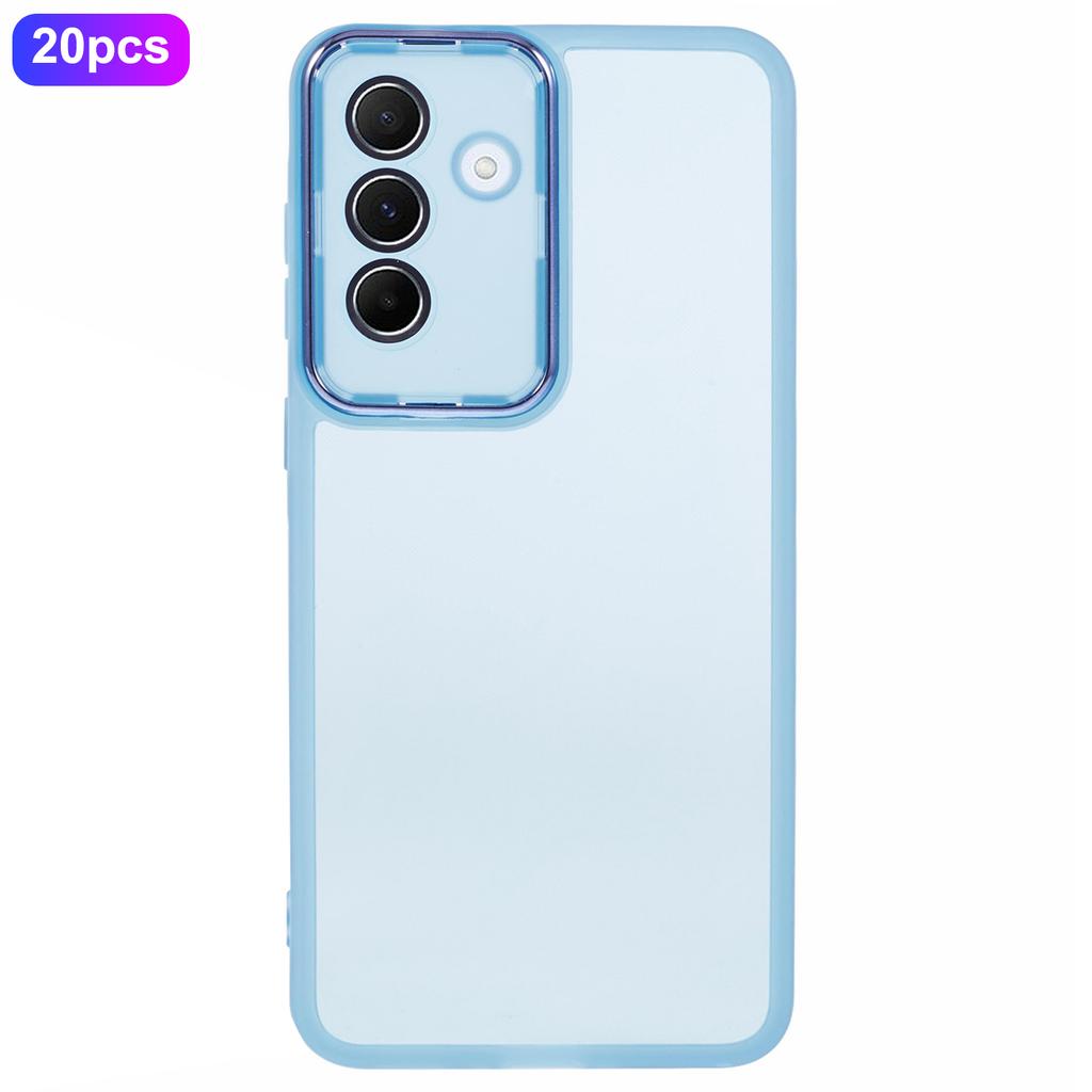 Bulk Purchasing 20Pcs For Samsung Galaxy A36 5G Case Electroplated Camera Frame TPU Phone Cover Precise Cutouts
