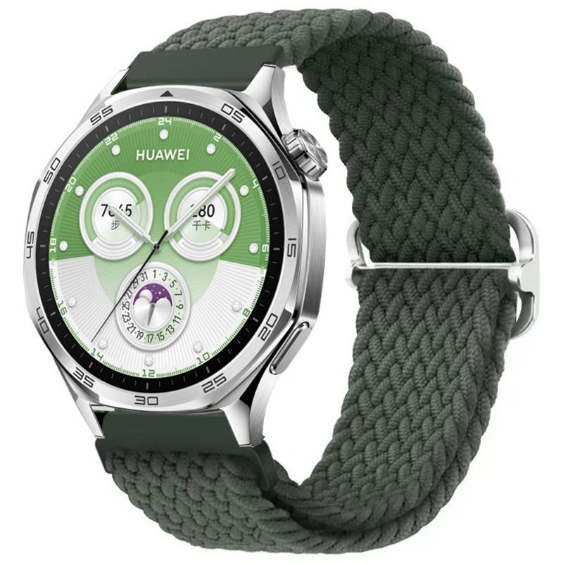 22mm 20mm Nylon Strap for Huawei Watch GT6/GT5 4 3 Pro 46mm Elastic Bracelet Belt for Samsung Galaxy Watch 7 6 classic 5 4 Band