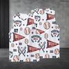 Men Plus Size V Neck Sleeveless Basketball Printed White Tank Top