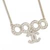 Chanel AB5711 Necklace Gold Gold Plated Women
