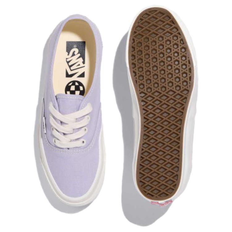 Vans Mte Authentic Reissue 44 Comfortable Fashion Durable Low Top Skate Shoes Women Sneaker Purple White VN000CW2LLC
