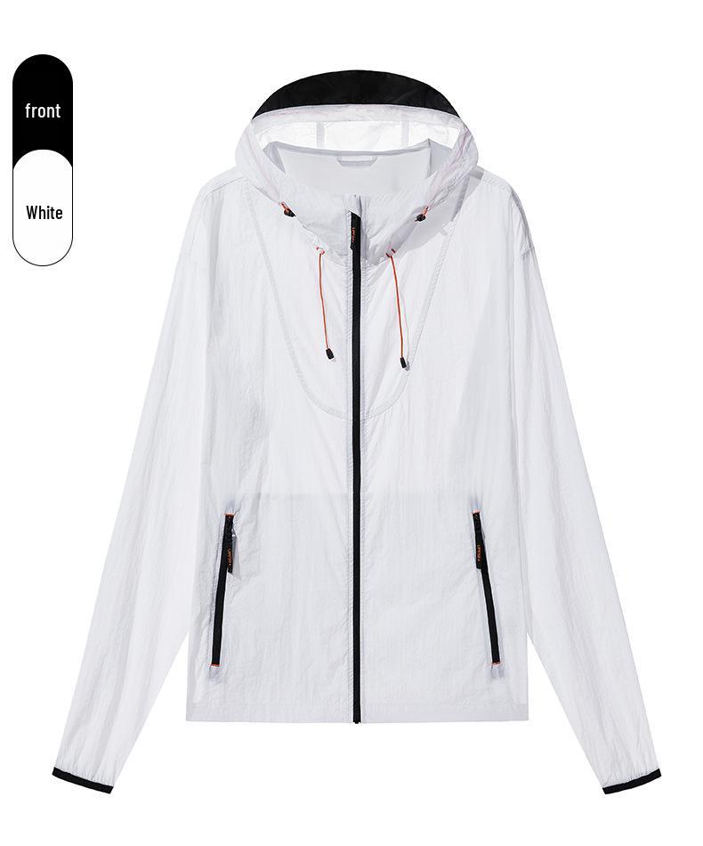 Unisex UPF50+ Anti-UV Outdoor Sports Sun Protection Ice Silk Jacket