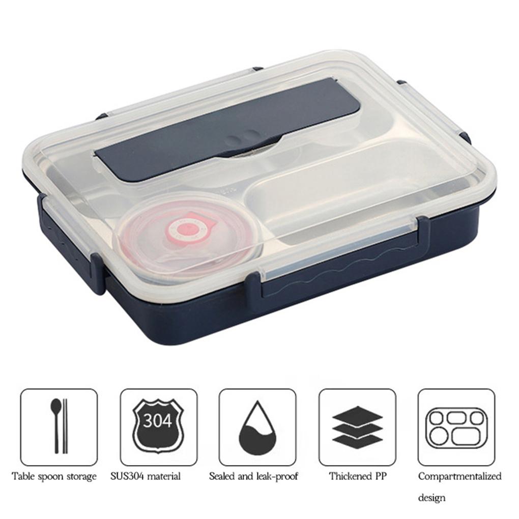 Lunch Box Stainless Steel Leak-Proof Food Case Heat Insulation Storage Container