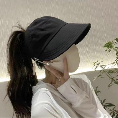 Summer Empty Top Wide Hat Women Anti UV Sunscreen Bucket Sun Hat Female Sun Protection Outdoor Casual Beach Cap Fisherman Hat