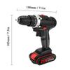 21V Multifunctional Electric   Cordless Drill High-power Lithium Battery Wireless Re able Hand Drills Home   Electric Power Tools