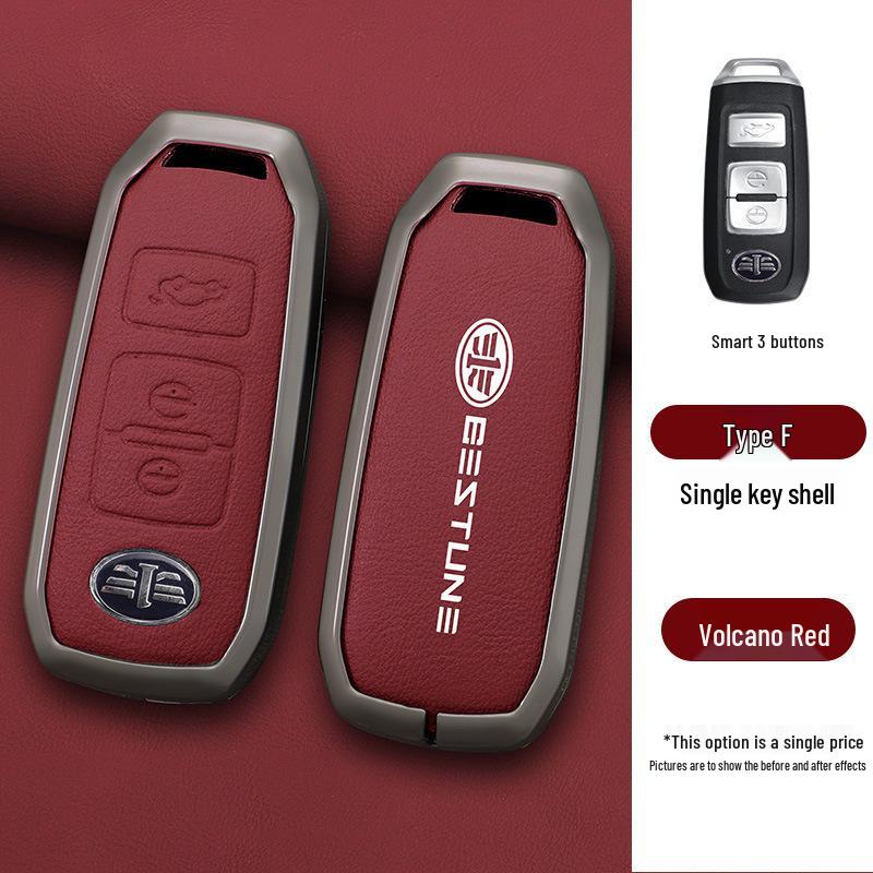 13-18 FAW Besturn X80 Smart Folding Key Cover with Metal Shell