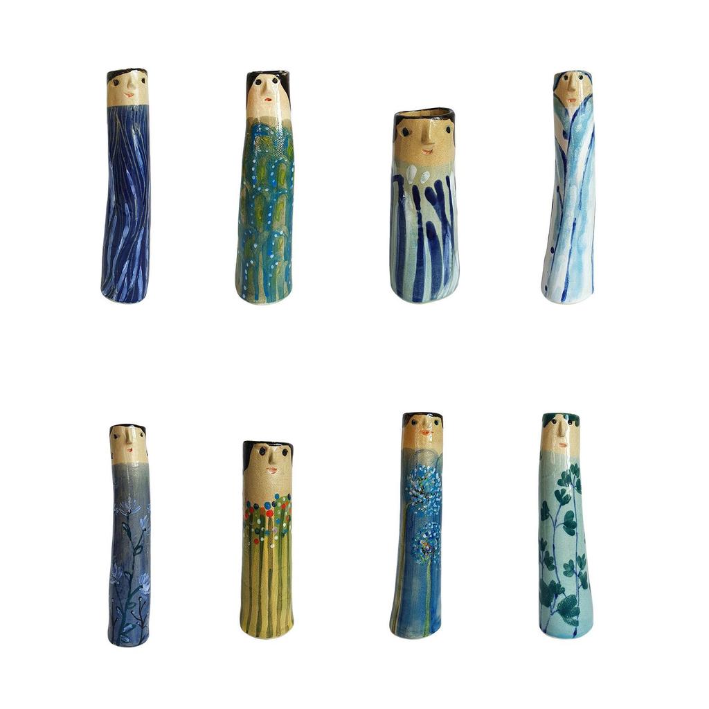 Cheap 1PC Bohemian VaseFunny Humanoid Vase for DecorResin Flower