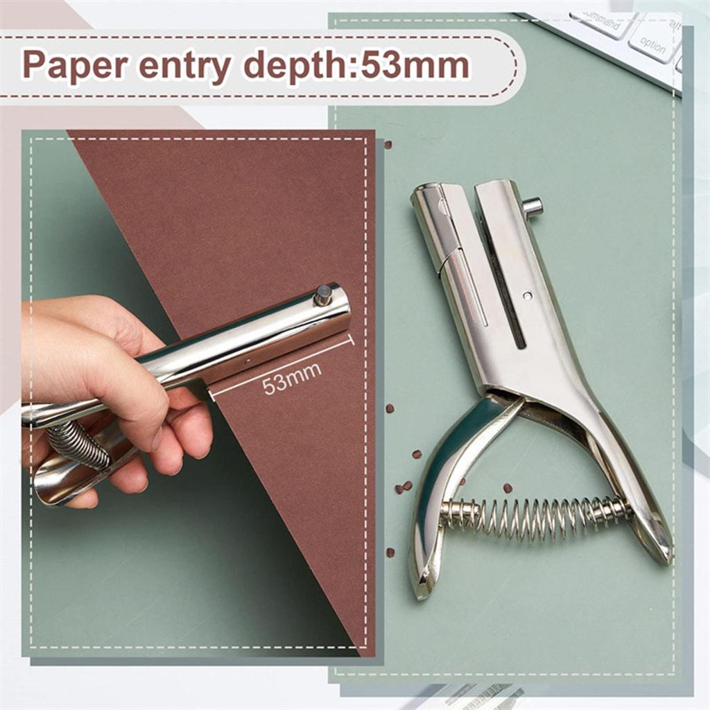 1 4 Inch Single Hole Punch for Office Photo Studios Handmade Paper Punch