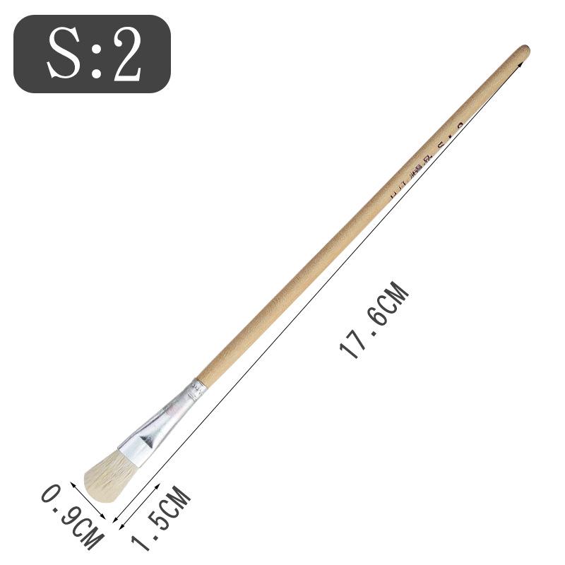 Gold Tip Ceramic and Watercolor Paint Brush Set - Boutique S Series