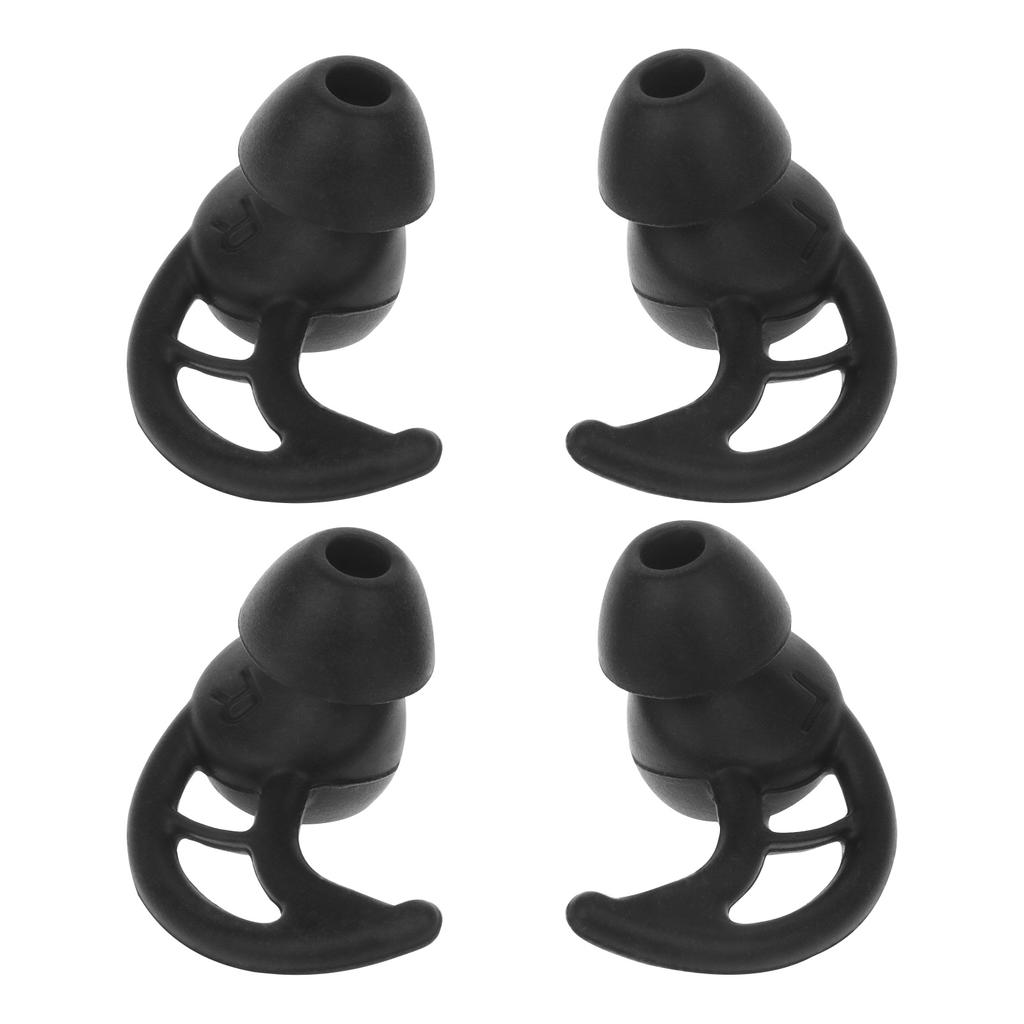 2 Pares Almohadillas de Silicona Suave para Auriculares Puntas para Auriculares Silicona -Funda Gancho para Oreja Auriculares In-Ear Accesorios para Auriculares Puntas para los Oídos