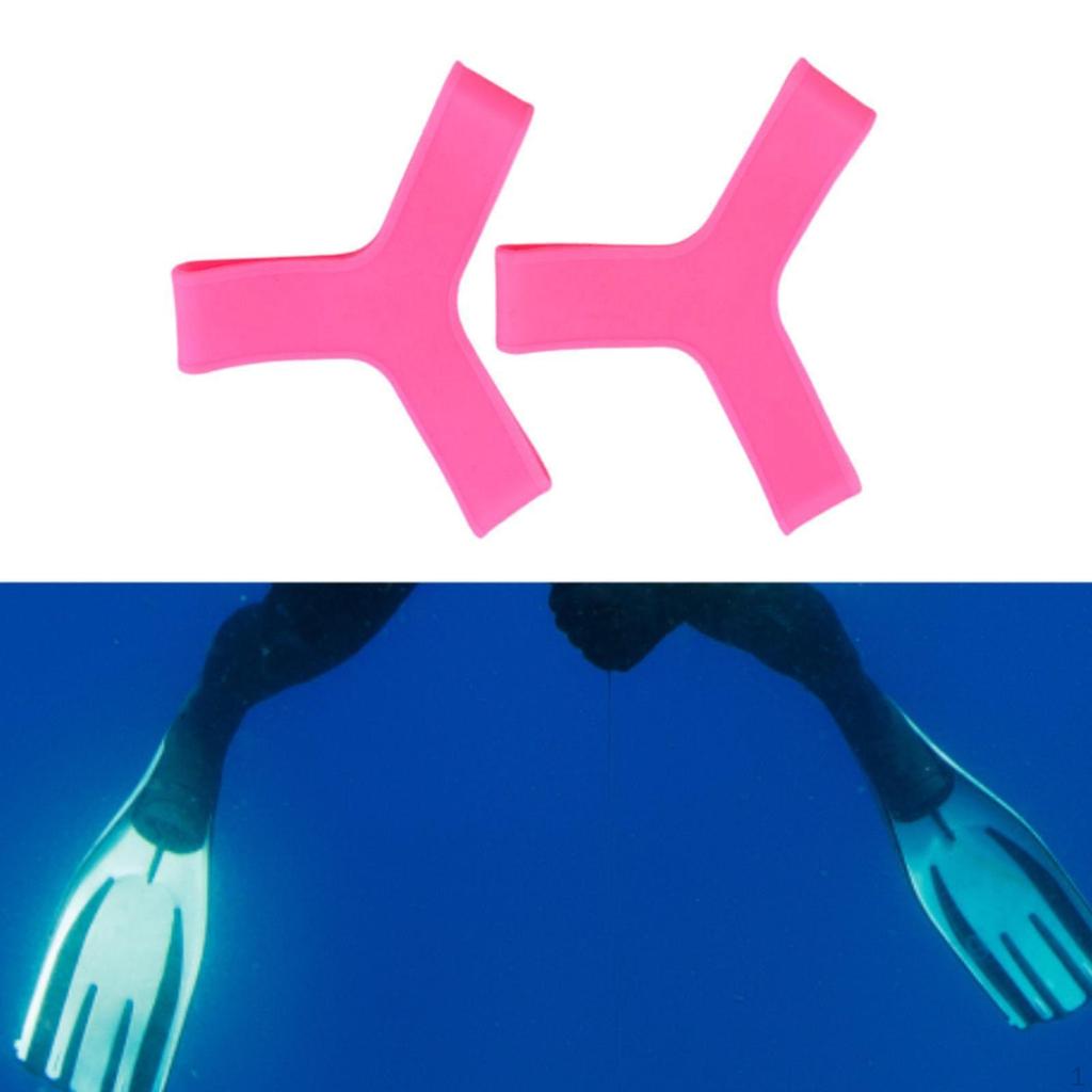 2 Pieces Diving Fins Holder Gripper Scuba Fin Straps Replacement Comfortable Swimming Paddle