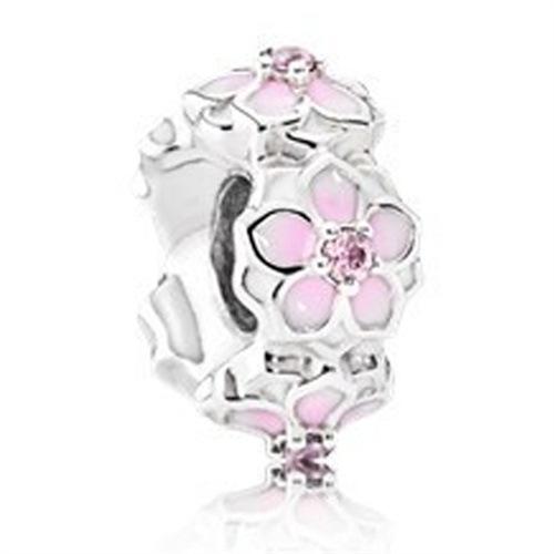 Bracelet Women'S Pink Love Mulan Petals Glazed Beads Loose Beads String Beads Diy Accessories
