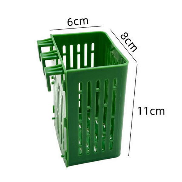 Hook Design Aquarium Basket Hydroponic Basket for Fish Tank Aquarium Plant Holder Heat-resistant Hydroponic Basket Hanging Fish Tank Planter Cups