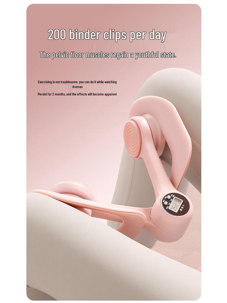 Pelvic Floor Muscle Trainer & Leg Clamp for Kegel, Thigh, and Home Yoga Exercises