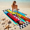 Lightning McQueen Beach Towel Outdoor Camping Beach Towel for Vacation Swim Outdoor Pool Absorbent Bath Towel