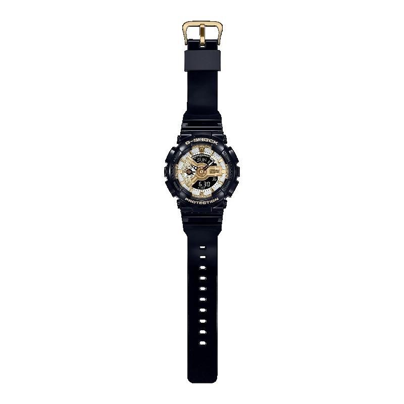 Casio Erkek Reçine 200M Suya Dayanıklı Dijital Darbeye Dayanıklı Kuvars Saat GMA-S110GB-1A