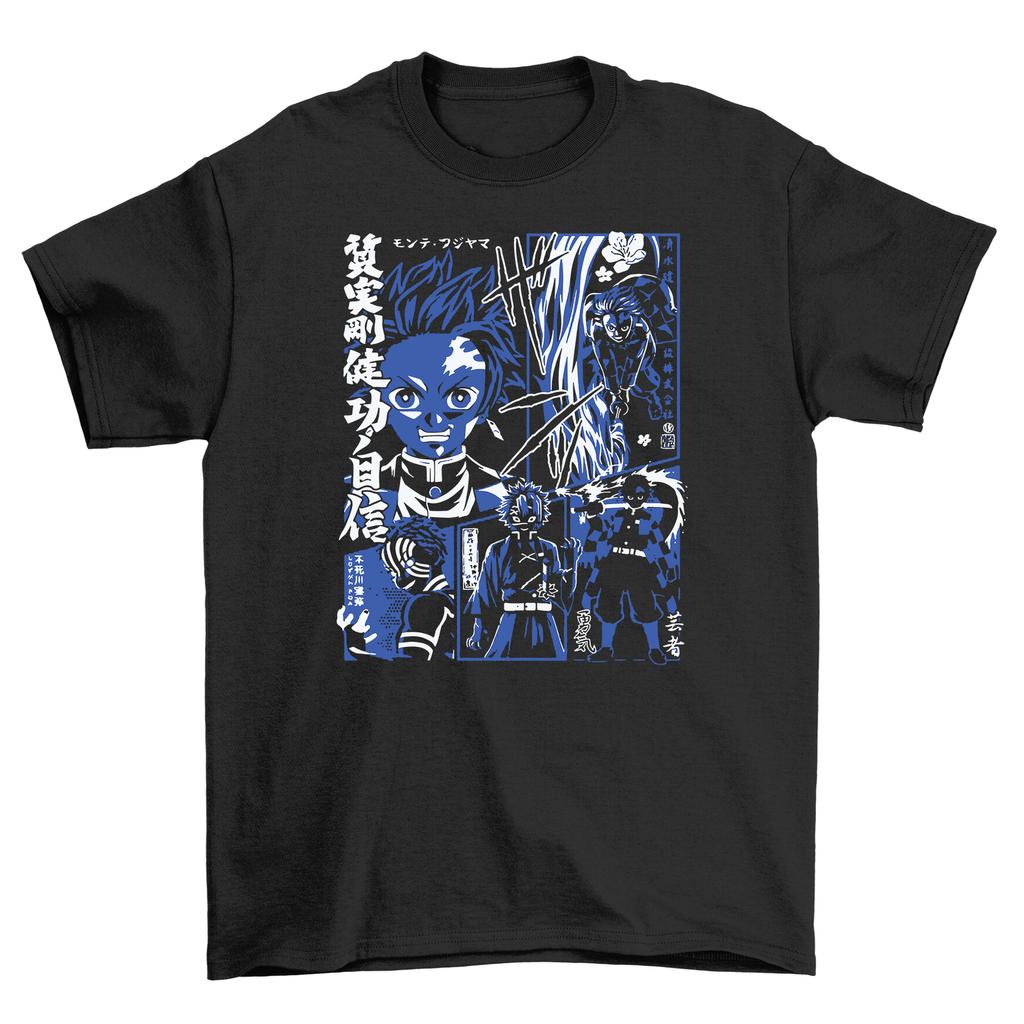Demon Anime Duo Funny T-Shirt Mens Womens Tees Top - Unleash Your Inner Demon! 100% cotton, Unisex Pr