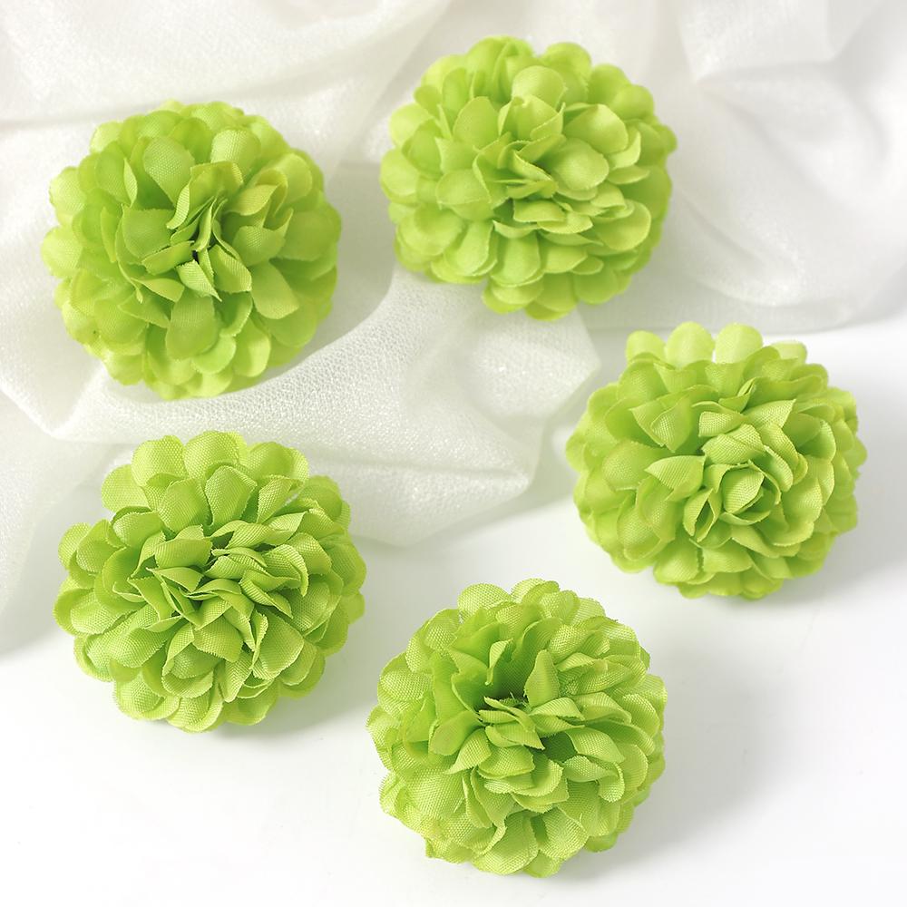 10/20 Stück Künstliche Blumenköpfe 4,5 cm Kunstblume für Heimdeko Garten Hochzeitsparty Dekoration Basteln Girlande Geschenke Zubehör