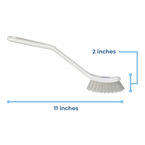 Kyowa Clean Vikan Dish Brush, White, 4287, Total Length 27.5cm