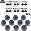 10Pcs/PACK Black M4 M5 M6 M8 M10 M12 Bolt Nut Dome Protection Caps Covers Exposed Hexagon Plastic Screw Protection Covers