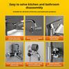 All In One Faucet Wrench Tool Set, Compact Multi-Size Disassembly Tools, Durable Plumbing Repair Kit for Bathroom Kitchen Maintenance