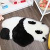 Cute Panda Kids' Cartoon Area Rug