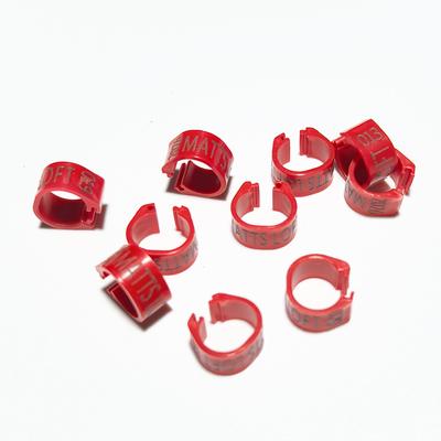 Personliga 100 st Inner 8 mm Plast Duva Ringar - Anpassad Lasergraverad, Duva Fotringar