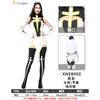 Halloween Cosplay Costume Adult Priest Outfit Virgin Mary Church Role Play Long Sleeve Top