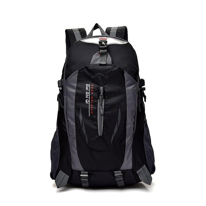 Mochilas de montanhismo para exterior, mochilas de grande capacidade para homem e mulher, mochilas desportivas de viagem europeias e americanas, casuais e simples