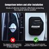 4PCS  Silica Gel Car Door Lock Cover Protect Buckle Cover Anti Rust Accessories For Volvo XC90 V90 V60 XC60 V40 S80 S60 C40 XC40