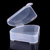 Transparent Portable Triangle Cosmetic Bag Sponge Makeup Puff Storage Case - Clear Cosmetic Organizer
