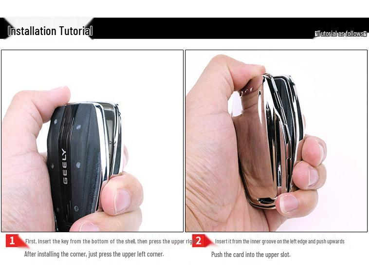 Geely Bin Yue Key Shell TPU Soft Cover