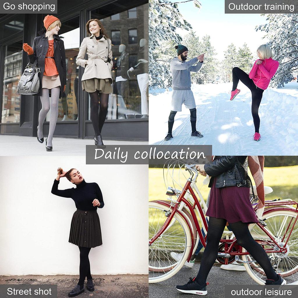 European and American High Waist Fleece-lined Lambswool Leggings for Women - Warm, Elastic, Skinny Autumn/Winter Pants.