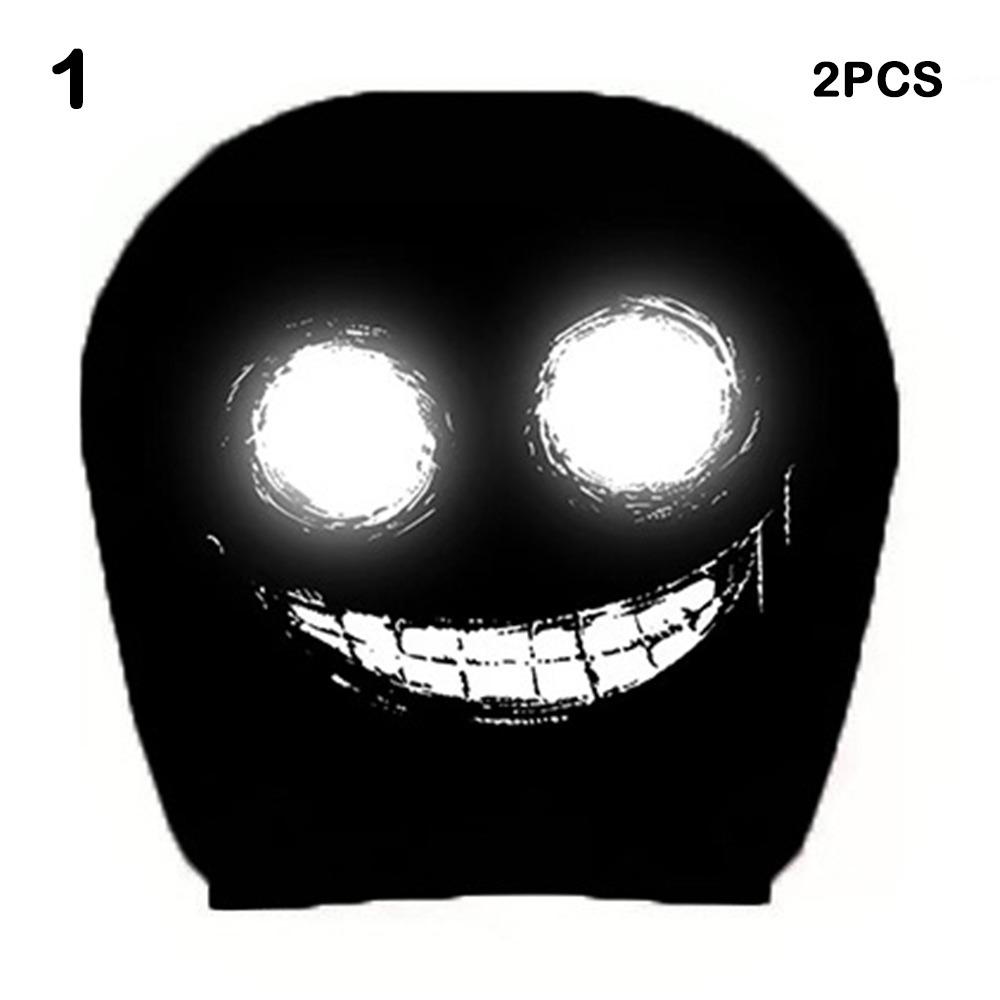 Personality Universal Car Seat Cover Elastic Dust-proof Car Headrest Cover Breathable Car Seat Headrest Halloween