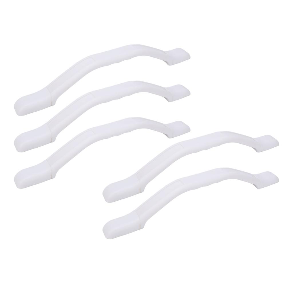 5 Stück RV Haltegriffe ABS-Kunststoff Stützhandlauf Eingangstür Haltegriff für Zuhause LKW Anhänger Stufe