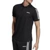 Adidas 3 Stripes Polo Shirt Men's Black EJ0927