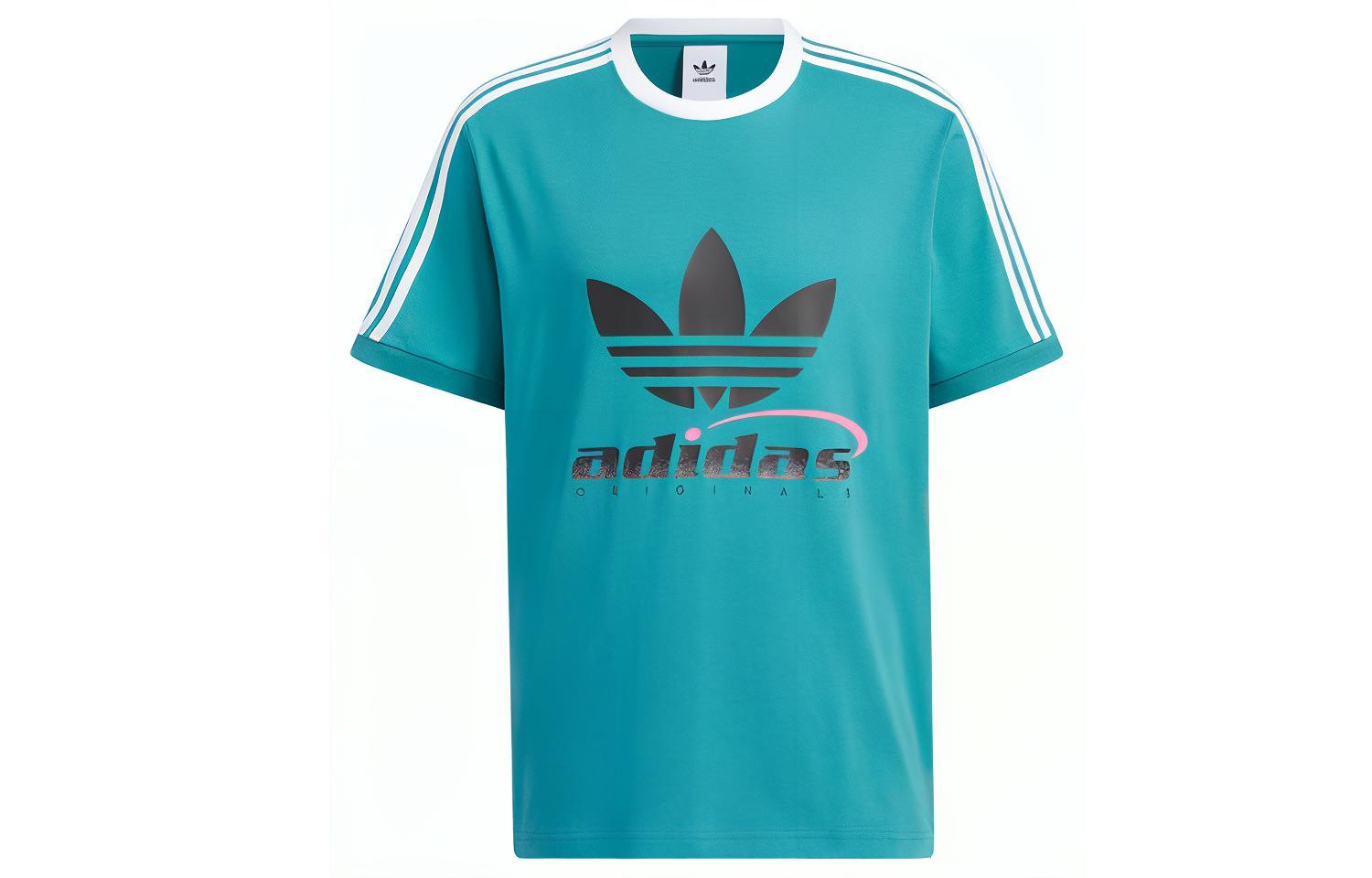 Adidas Originals T Shirt Men s Arctic Ocean Blue IW6311 M