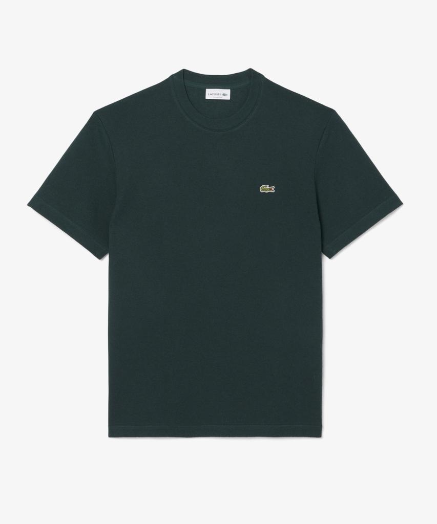 LACOSTE Men'S Linen Blend Short Sleeve T-Shirt Th0629-56G Afk