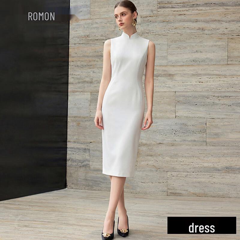 Completo da donna in Tencel e Lana Stile Cinese Nuovo Business