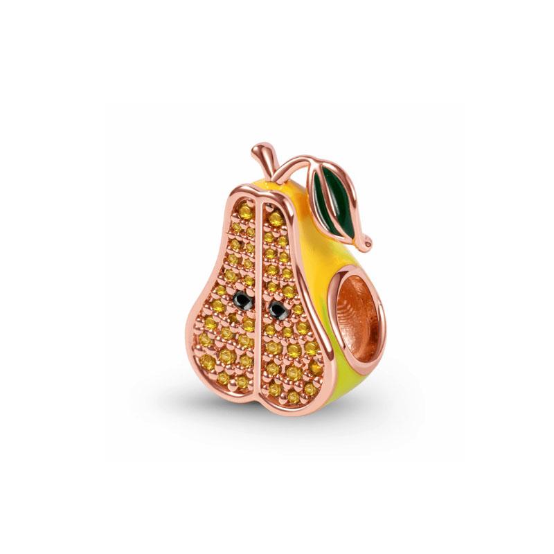 New Copper Potato Chips, Popcorn, Burger, Watermelon Beverages Suitable For Original Diy Jewelry Bracelet Pendan