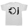 Summer Short-sleeved T-shirts Women Fun Gifts for Electronic Music Lovers DJ Gifts Retro Headphones