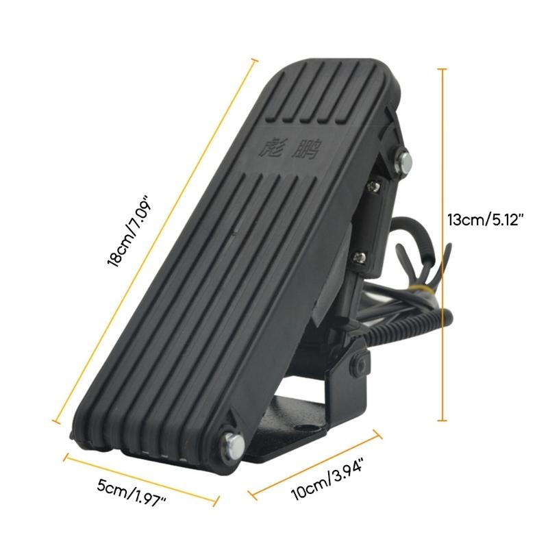 ATV Foot Throttle Speed Control Brake Pedal for Go Karts Scooters