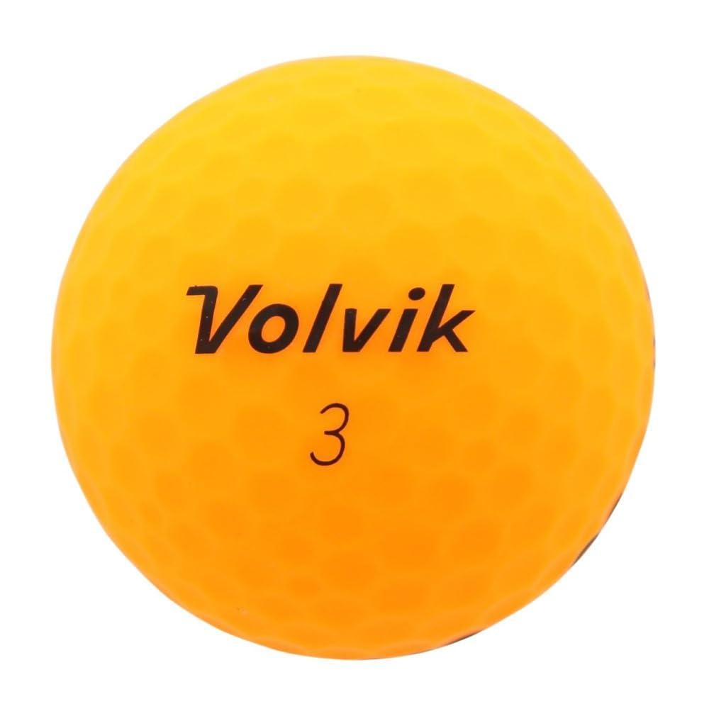 Volvik XT AMT Golf Balls, VOLVIK VIVID XT AMT, Orange (3 Balls per Sleeve)