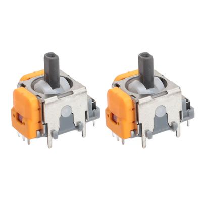 2 adet 3D Analog Sensör Joystick Modülü Profesyonel Hall Etkili Joystick Modülü Oyun için Yedek