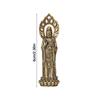 Mini Guan Yin Statue Ornament Pure Copper Buddha Figurines Miniatures Home Decoration Accessories Crafts Collections