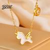 Flying Horse Necklace Oil Dripping Pendant Lightweight Hypoallergenic 2026 New