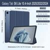 Hülle für Samsung Galaxy Tab S6 Lite 10,4'' // (SM-P620/P610/P613/P615), Magnetische Schlanke Faltständer-Hülle, Weiche Rückseite