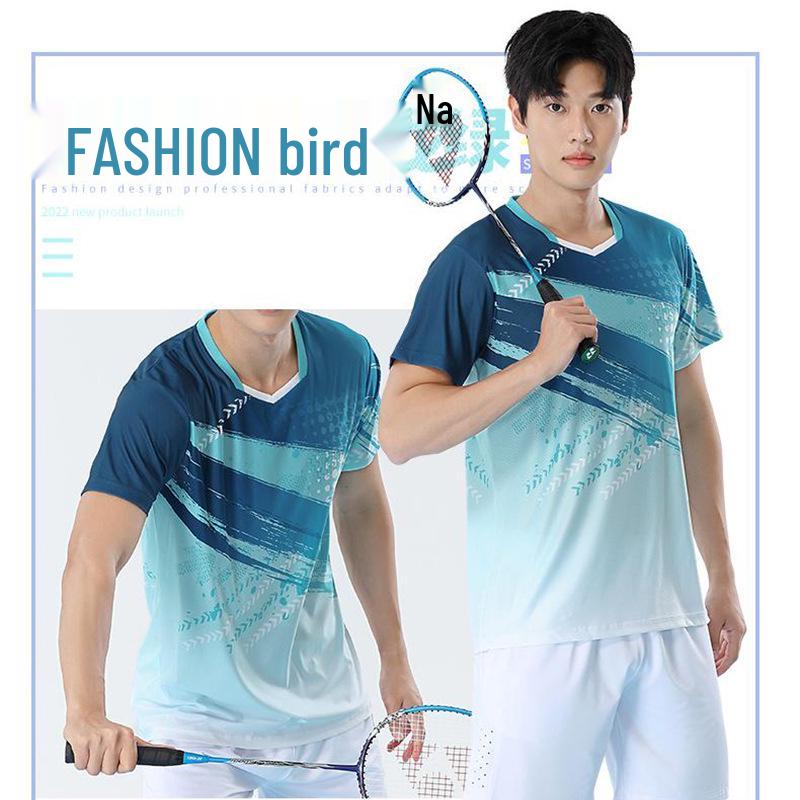 Premium Badminton & Table Tennis Sportswear: Women's Set & Men's Club Training & Competition Jerseys